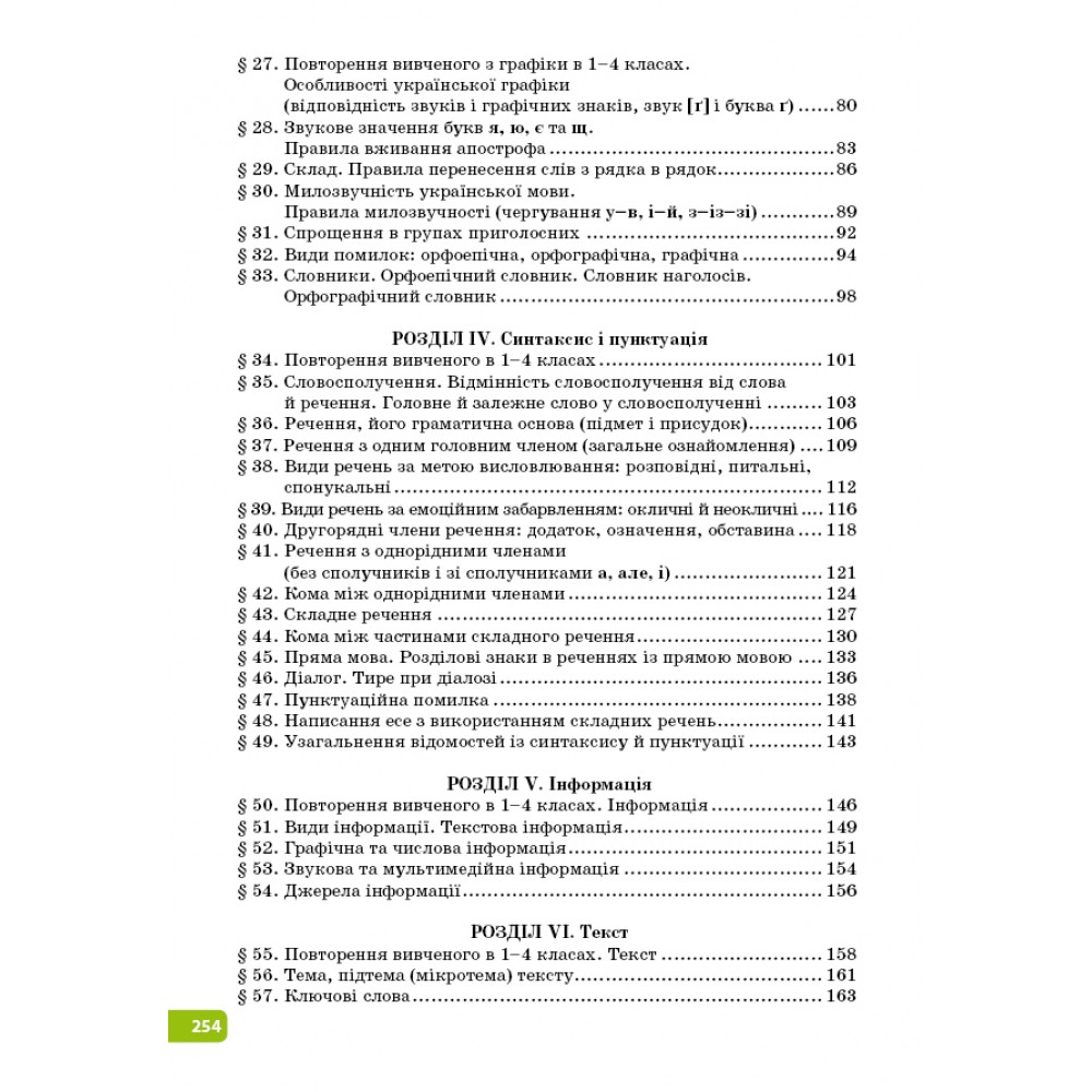 Українська мова. 5 клас. Підручник. (2022 рік)