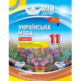 Мій конспект. Українська мова. 11 клас. ІІ семестр.