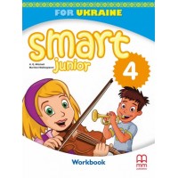 Smart Junior for UKRAINE 4 Workbook with QR code - Мічтчел