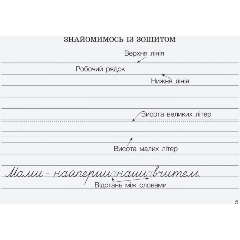 3 клас. Вчимося писати в широку лінійку Шевчук Л. В.