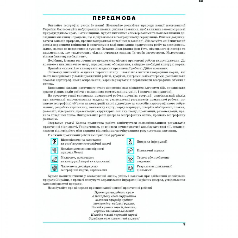 Географія. Практикум. 8 клас. до МНП Коберніка - Думанська. Вітенко