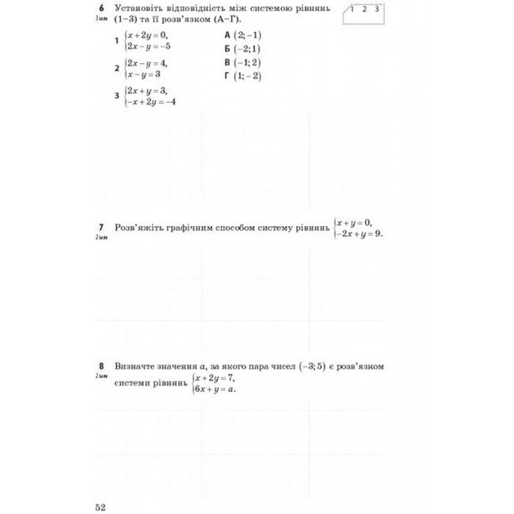 Алгебра. 7 клас. Оцінювання результатів навчання. Збірник самостійних і підсумкових робіт - Лариса Пекарська