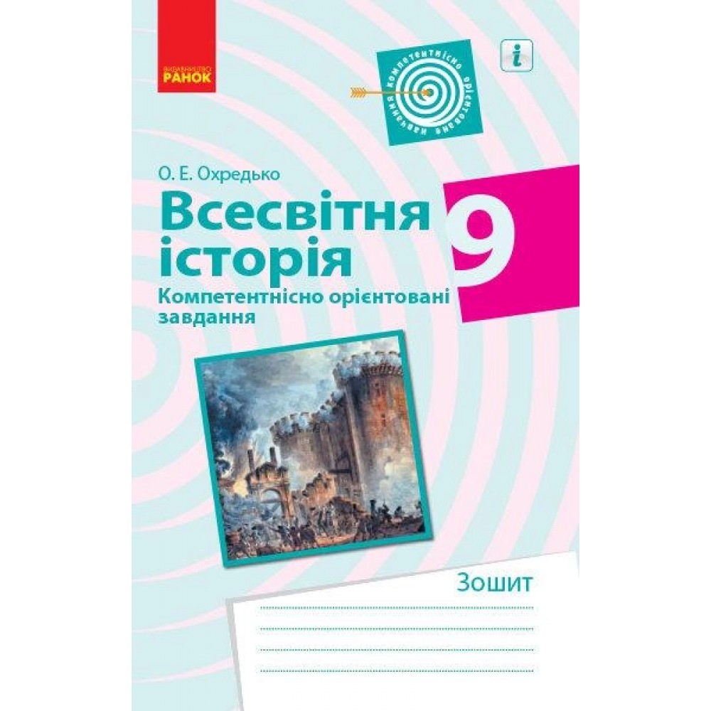 Всесвітня історія. 9 клас. Коментнісно орієнтовані завдання - Охредько