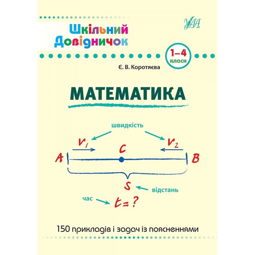 Шкільний довідничок. Математика. 1-4 класи - Юлія Сікора