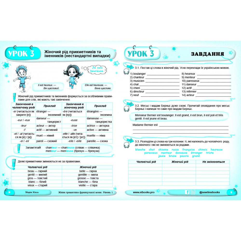 Живі граматика французької мови. Рівень 1 - Артем Лукашов (9789662654363)