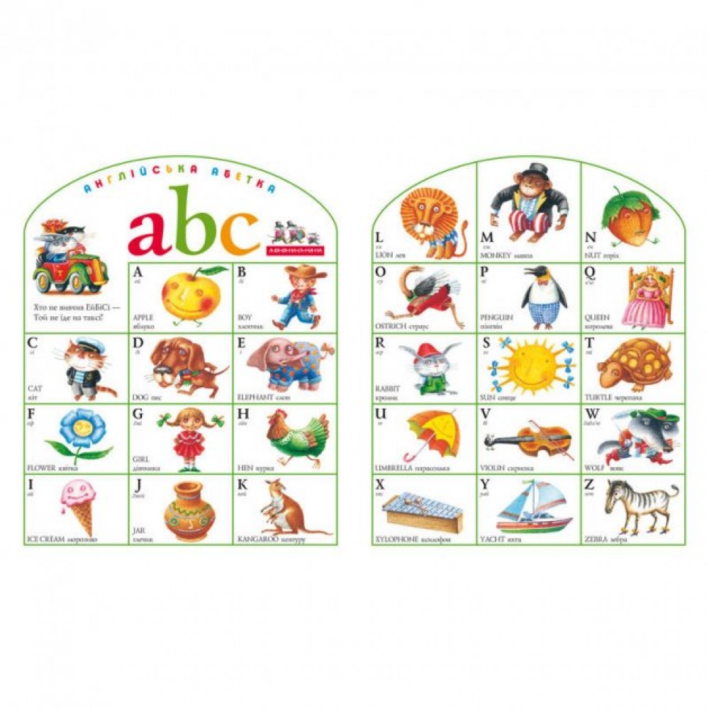 Абетка - Іван Малкович (9789667047337)