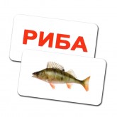 Картки Домана Парочки Читання з інструкцією українською Вундеркінд з пелюшок - Картки Домана