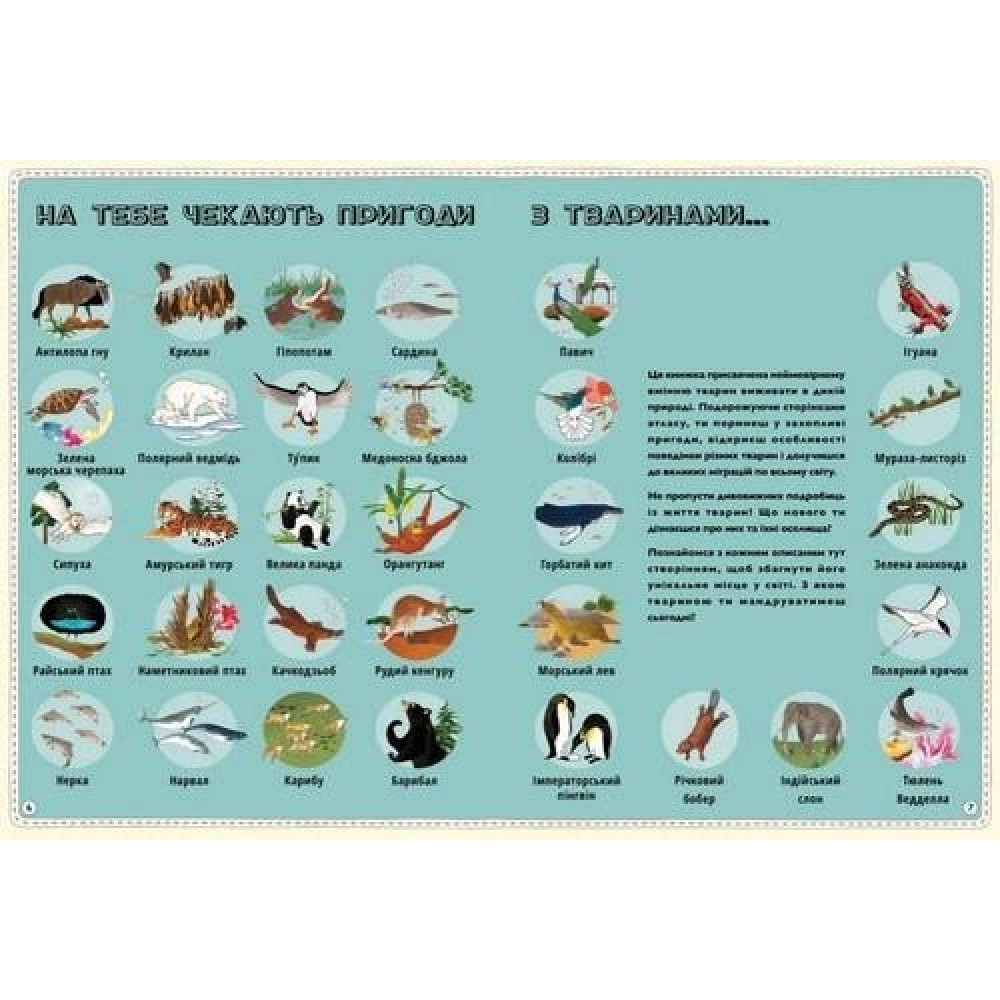 Атлас Тварин - Емілі Хокінс, Рейчел Вільямс