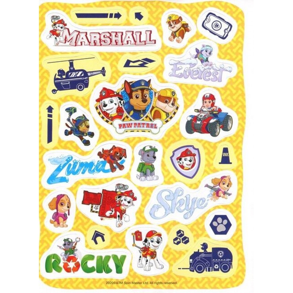 100 наклейок. TM "PAW Patrol"