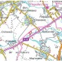 Карта автомобільних шляхів. Київської області. М-б 1:250 000