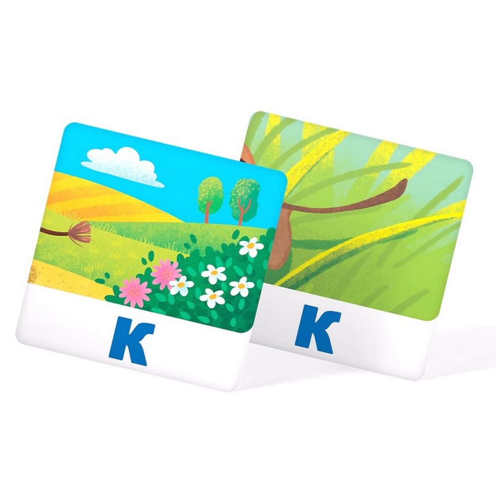 Розумні картки. Читаємо по буквах 30 карток (9786175475478)